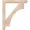 Ekena Millwork Westlake Craftsman Smooth Bracket w/ Offset Brace, Douglas Fir, 5 1/2"W x 32"D x 38"H BKT0604X32X38WTL04SDF - alternate 3